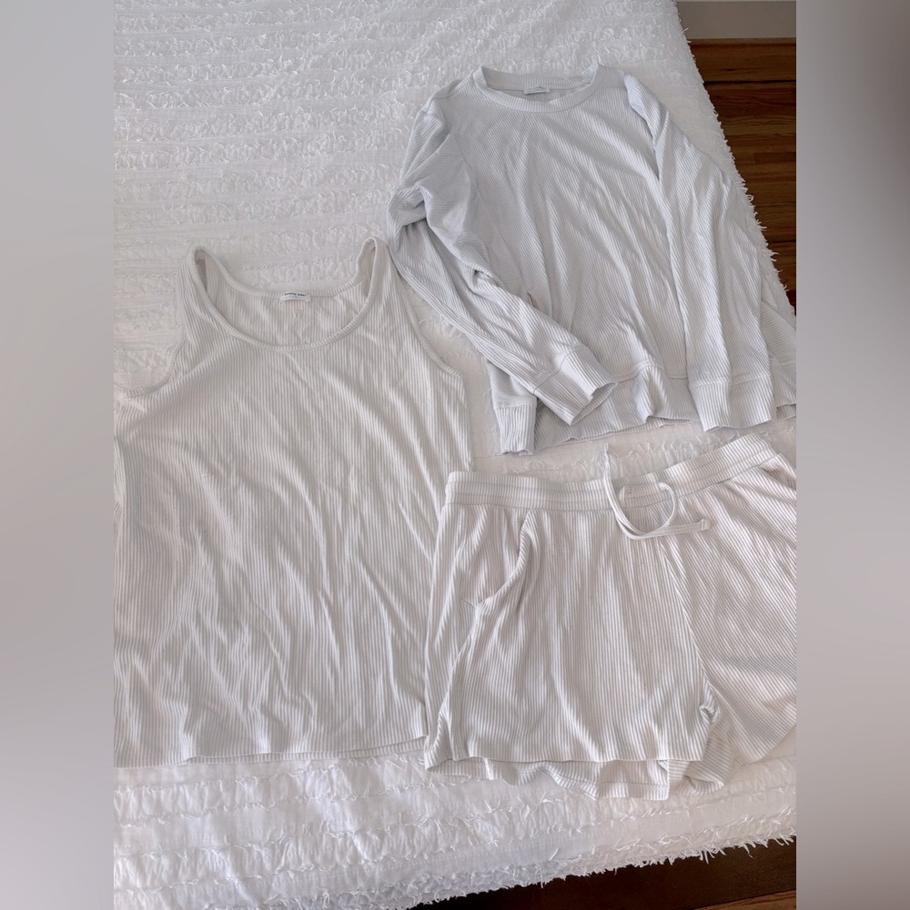 Tommy John White Pajama Set